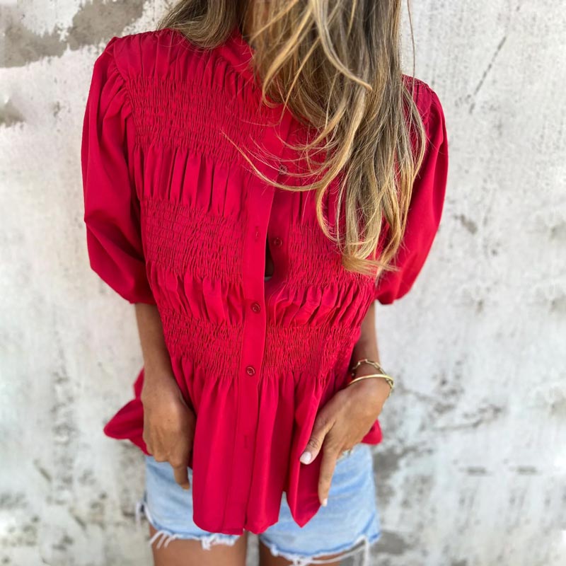 Elegant Ibiza-Style Blouse